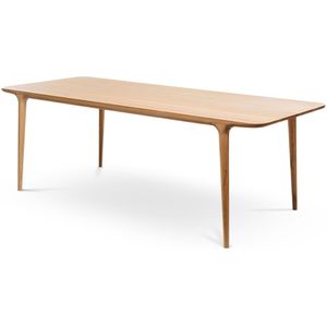 Gazzda Fawn table houten eettafel naturel 160 x 90 cm