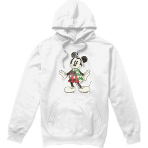 Disney Heren mickey mouse retro sjaal kerstmis hoodie