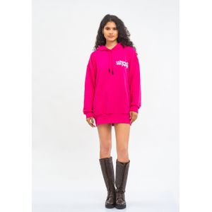 Tom Barron - Oversized Damesjurk - Met Capuchon - Logo op de Rug