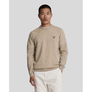 Herentrui Lyle And Scott Lamswolmix Crew Neck in Bruin