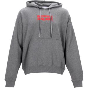 Off-White Hoodie grijs met print