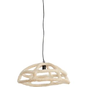 Light & Living hanglamp Ø59x33 cm porila crème
