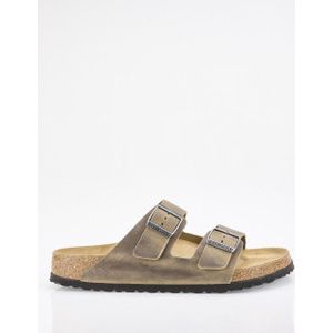 Birkenstock - Arizona - Gezondheidsslippers - Glanzend Zilver