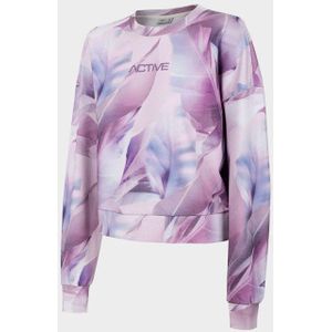 4F - Sweater - Gebreid - Zwart - Katoen/Polyester - Reflecterend Detail