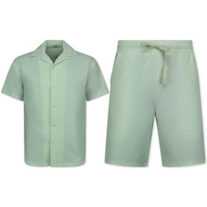 Enos Twinset ribbed oversized shirt