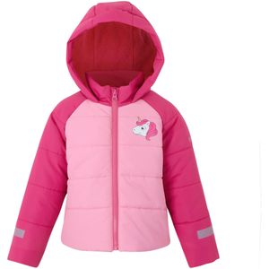 Regatta - Luna - Gewatteerde Kinderjas - Eenhoorn - 100% Gerecycled Polyester