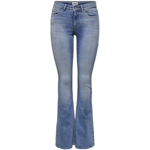 Only Onlblush life mid flared dnm tai467 blue denim