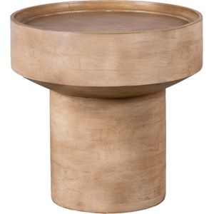 Lewis & Loft Bijzettafel luus rond fsc® mangohout rond ⌀50 mat