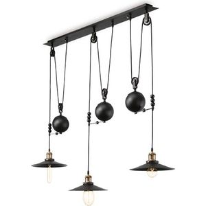 Ideal Lux Landelijke hanglamp up and down metaal e27 123 x 26 x 268,5 cm