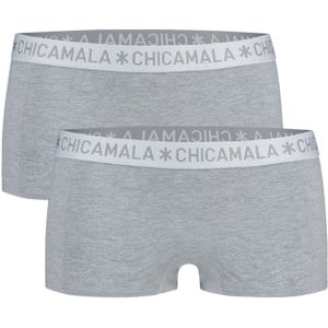 Boxershort Chicamala Women Solid Grey Grey 