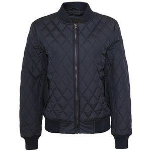 Urban Classics Dames diamond nylon gewatteerd jasje