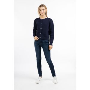 DreiMaster - Vest - Marine - Dames - Met Knopen