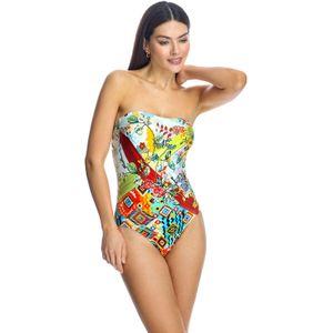 Bandeau badpak W240987 vrouwen