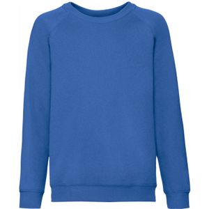 Fruit of the Loom - Klassiek Raglan Sweatshirt - Kinderen - 80% Katoen - 20% Polyester
