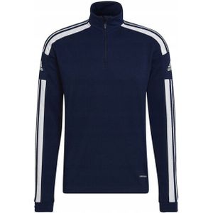 Adidas - Squadra 21 - Sweatshirt - Primegroen - Met Kwart Rits