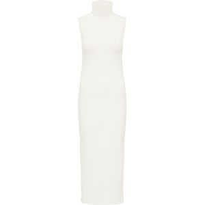 DreiMaster - Klassik - Gebreide Jurk - Wolwit