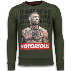 Local Fanatic Conor notorious crewneck groen