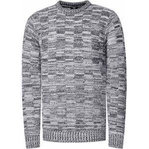 Rusty Neal - Grof Gebreide Trui - Casual Pasvorm - Ronde Hals