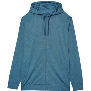 4F - WAW24TFSWM404 - Hoodie - Sneldrogend - Heren - Volledige Ritssluiting