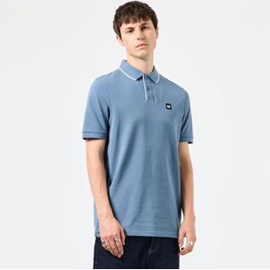 Weekend Offender - Astola Piping Detail - Poloshirt - Blauw-Wit