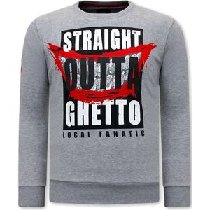 Local Fanatic Sweater straight outta ghetto