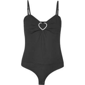 Love Moschino - Body Top - Zwart - Dames