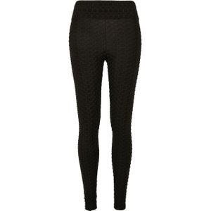 Urban Classics Dames honingraat legging hoge taille