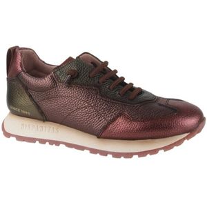 Hispanitas - CHI254312 - Leren Sneakers - Goudkleurig - Plat - Casual