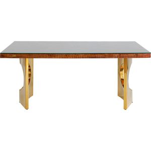 Kare Design Eettafel conley oho gold 180x90cm