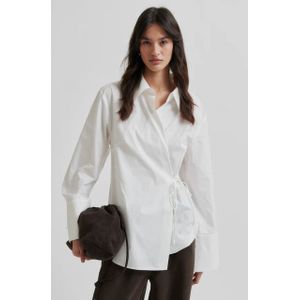 Second Female blouse lm noova wrap shirt 1001 white