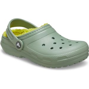 Crocs - Toddler Classic Lined - Klompen - Moss - Kinder