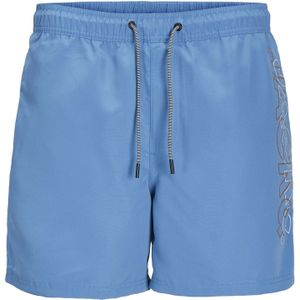 Jack & Jones Heren zwemshorts jpstfiji double logo effen