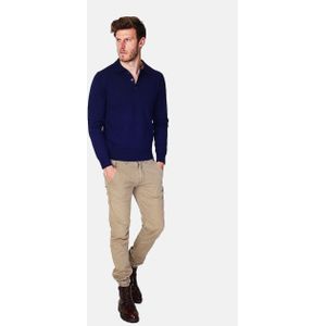 William de Faye - Longsleeve Polo - Nacht