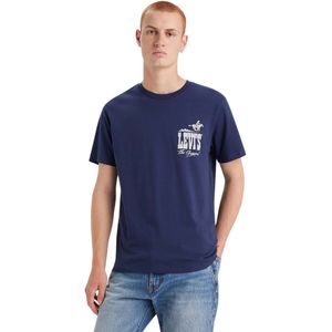 Levi's Classic graphic t-shirt westen logo naval academy