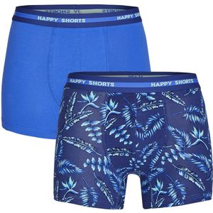 Happy Shorts 2-pack boxershorts heren hawaii print