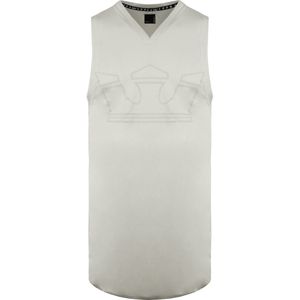 Supra - 192180 036 - Vest - Off White - Heren - Mouwloos - Grafisch Logo