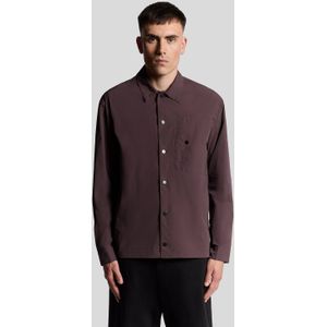Lyle & Scott - Crinkle Nylon Pocket - Overhemd - Bruin