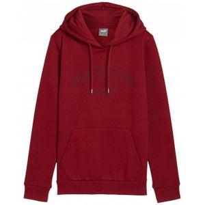 Puma - ess+ lab logo fleece hoodie - Dames - Fleece - Effen