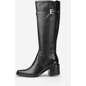 Regarde le Ciel - Elletra 04 - Hoge Leren Dameslaars - Zwart