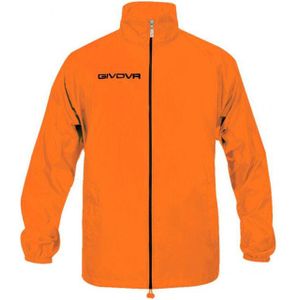 Givova - Regenjas - Zwart - Nylon, Polyester - Met Lange Mouwen