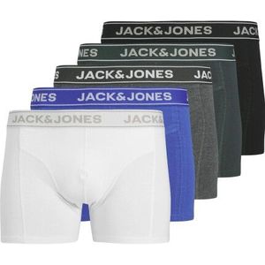 Jack & Jones Boxershorts jongens trunks jacblack friday effen 5-pack