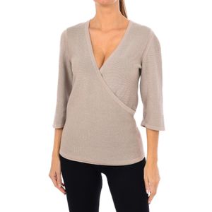 Damestrui met lange mouwen en gekruiste hals APUL01-A651