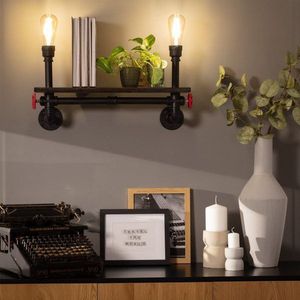 Bussandri Exclusive moderne wandlamp metaal modern e27 l:22cm voor binnen woonkamer eetkamer slaapkamer wandlampen -