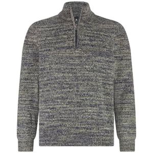 State of Art - Gemeleerde Trui - Halve Rits - Mannen