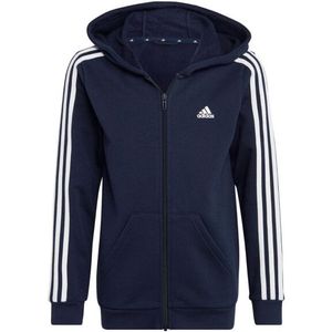 Adidas - Essentials 3 Strepen - Fleece Hoodie - Volledige Ritssluiting