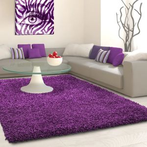 Muratap Basic shaggy vloerkleed hoogpolig- 60x110 cm