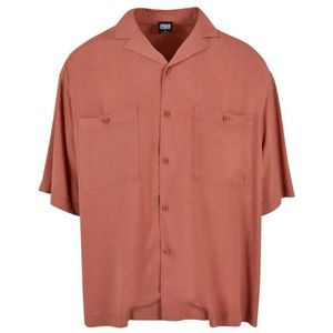 Urban Classics Heren oversized resort overhemd