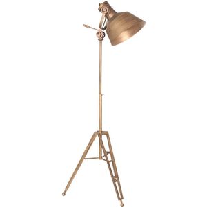 Anne Lighting Trendy vloerlamp - metaal trendy e27 l: 35cm voor binnen woonkamer eetkamer brons