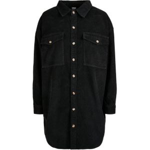 Urban Classics Dames corduroy overhemd met lange mouwen