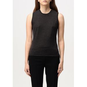 Mouwloze Brei Top Slim Fit